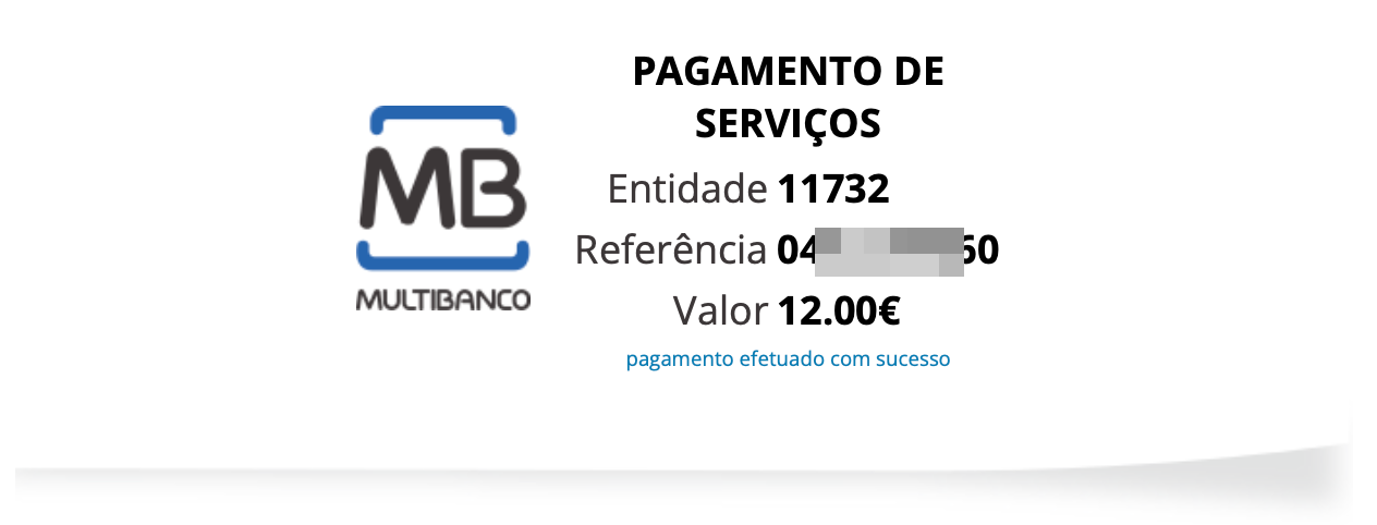 An example of how to pay by reference